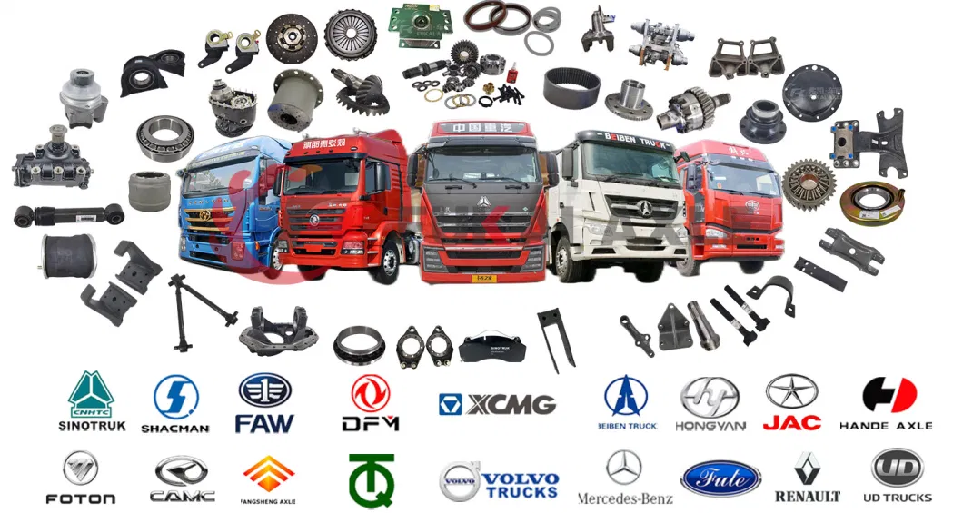 Sinotruk HOWO Sitrak Steyr Haohan AC16/Shacman Delong/FAW Jiefang/Saic Hongyan/Foton Auman/Benz/Beiben/Volvo/Ford/Ud/JAC/Dongfeng/Camc Truck Parts