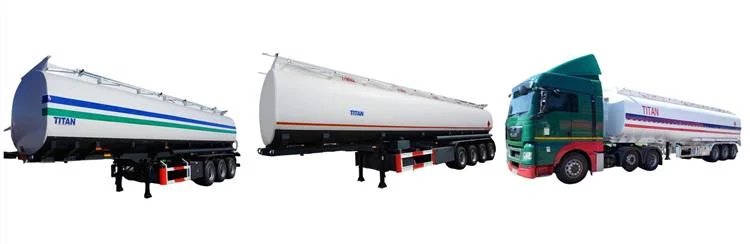 3 Axles 30000/40000/50000 Liters Oil/Diesel/Gasoline/Crude/Water/Milk/Propane Transport Steel Monoblock Fuel Tank/Tanker Truck Semi Trailer for Sale Price