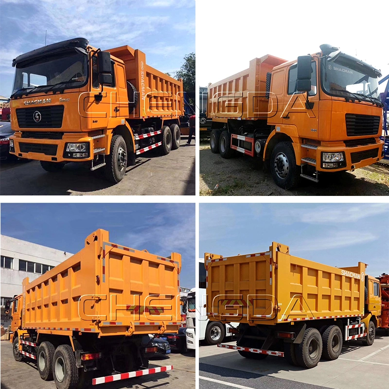 Heavy Duty Shacman F2000 F3000 M3000 6X4 340HP 380HP 420HP 40tons Tipping Tipper Trucks New Used Dumper Dump Truck