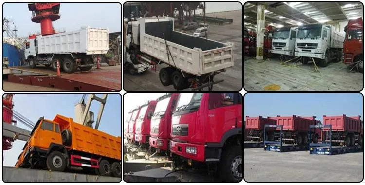 Sino Sinotruck Used Trucks HOWO/Shacman New Used 8X4 6X4 10wheelers 12 Wheels Dump/Dumper/Dumping/Tipper/Tipping Truck for 30t-50t Cargo in Africa Market