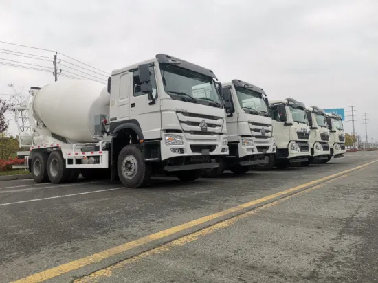 Shacman 8m³ 6*4 Chassis Concrete Mixer Truck F2000 for Algeria Market