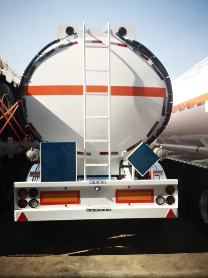Diesel/Gasoline Transport Steel Monoblock Fuel Tank/Tanker Truck Semi Trailer for Sale Price