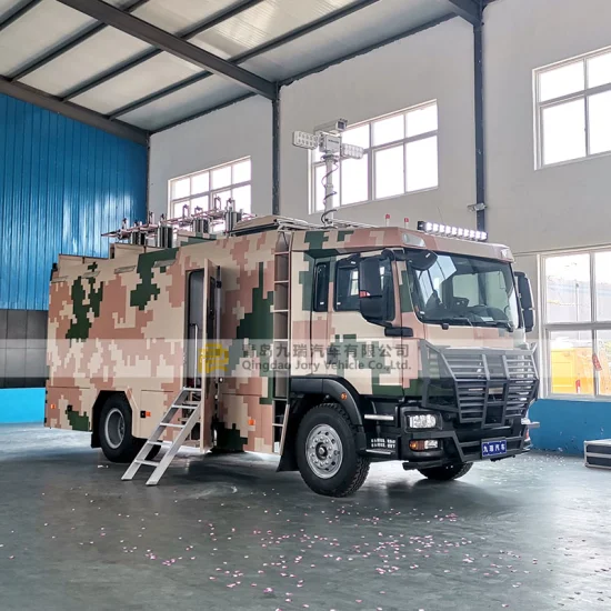 Brand New Sinotruk HOWO 4X2 Satellite Communication Command Vehicle FAW Beiben Dongfeng Shacman Foton Second Truck Heavy Duty Special Truck
